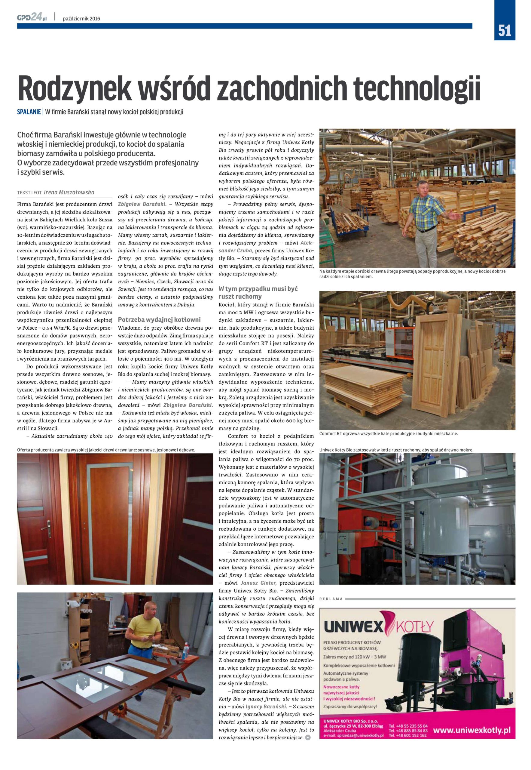 Rodzynek wśród zachodnich technologii